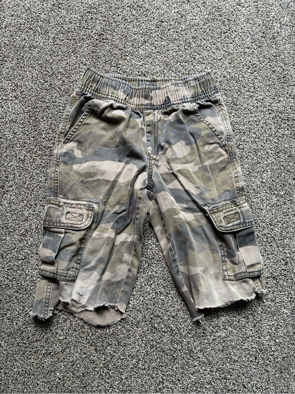 Place Boy’s Camo Print Cargo Style Shorts, Size 6